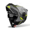 KASK MOTOCYKLOWY AIROH SPECKTRE LEAF YELLOW MATT S